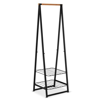 Brabantia Linn wieszak na ubrania, mały, lakierowana stal, czarny, 1,9 m 118241