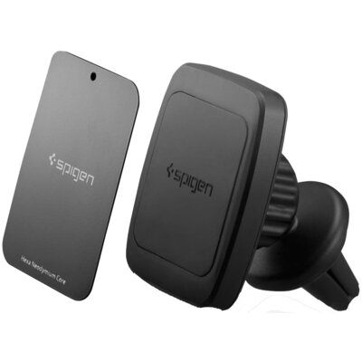 Spigen Uchwyt samochodowy Premium Air Vent Magnetic Car Mount A201, czarny 000CD20115