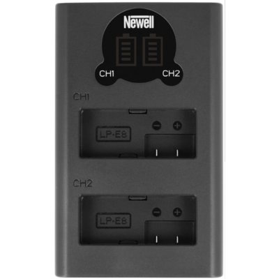 Newell Ładowarka dwukanałowa DL-USB-C do akumulatorów LP-E8 14346