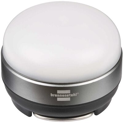 Brennenstuhl 1171550 lampa OLI 0200 LED Outdoor (lampa kempingowa/lampa kempingowa na zewnątrz, batteriebtrieben) Kolor: srebrny, czarny