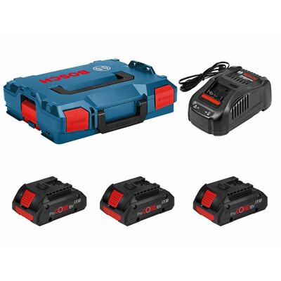 Bosch Zestaw do elektronarzędzi akumulatory + ładowarka 0615990L1R