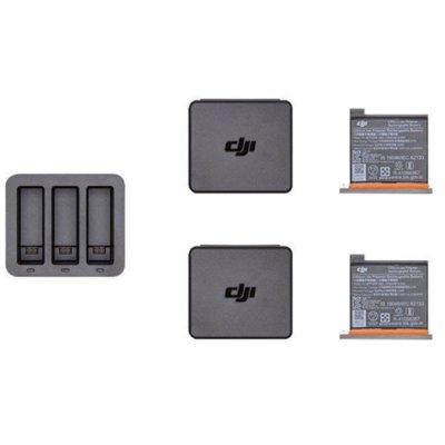 DJI Zestaw akumulatorów z ładowarką do kamer Osmo DJI Osmo Charging Kit