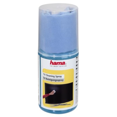 Hama zestaw do czyszczenia ekranu LCD/Plasma, żel i ściereczka do czyszczenia z mikrofibry, 200 ML, wielokolorowy 95878