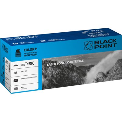 Black Point BlackPoint Toner zgodny z Brother TN-910C Cyan produkcji 9000 stron LCBPBTN910C