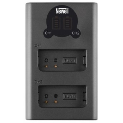 Newell Ładowarka do aparatu Ładowarka dwukanałowa DL-USB-C do akumulatorów BLN1 NL2118