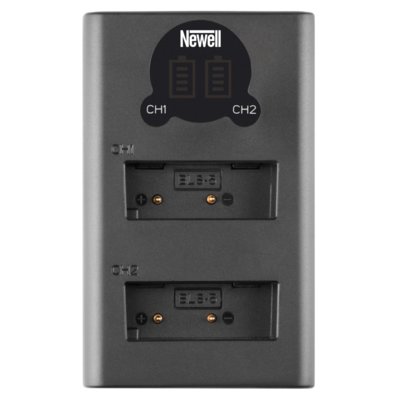 Newell Ładowarka do aparatu Ładowarka dwukanałowa DL-USB-C do akumulatorów PS-BLS5 NL2117