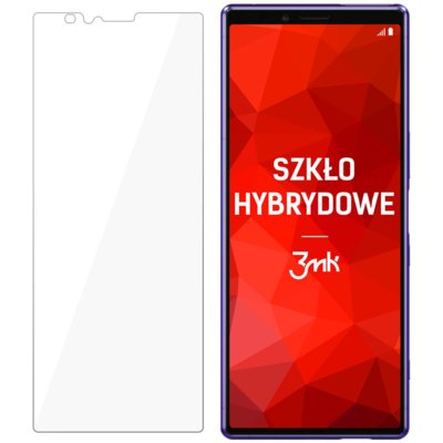 3MK Szkło hybrydowe FLEXIBLE GLASS Sony Xperia 1