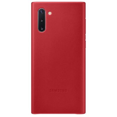 Samsung Galaxy Note10 Leather Cover EF-VN970LREGWW czerwony