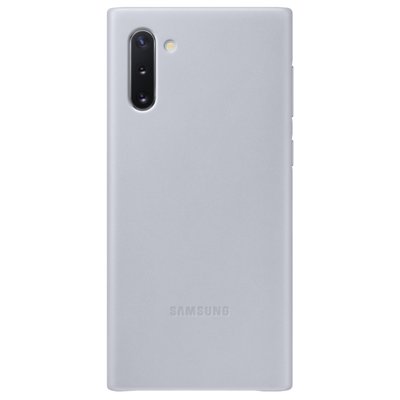 Samsung Etui Leather Cover Galaxy Note 10 Szary EF-VN970LJEGWW