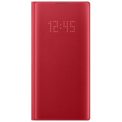 Samsung Etui Led View Cover Galaxy Note 10 Czerwony EF-NN970PREGWW