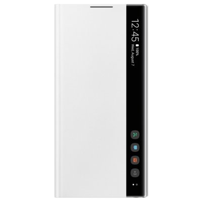 Samsung Etui Clear View Cover Galaxy Note 10 Biały EF-ZN970CWEGWW