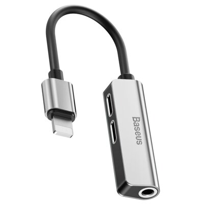 Adapter Baseus Lightning Lightning Jack 3,5 mm CALL52-S1