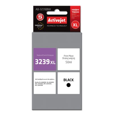 ActiveJet Tusz AB-3239BNX (zamiennik Brother LC3239XL; Supreme; 50 ml; czarny) 2_249604
