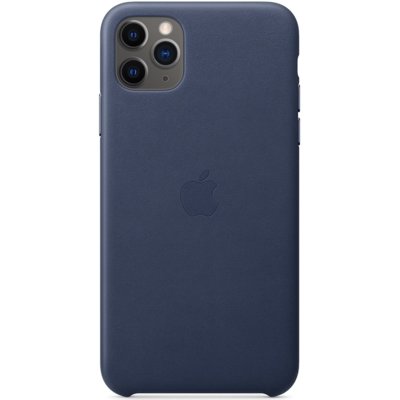 Skórzane etui APPLE do iPhone 11 Pro Max, nocny błękit