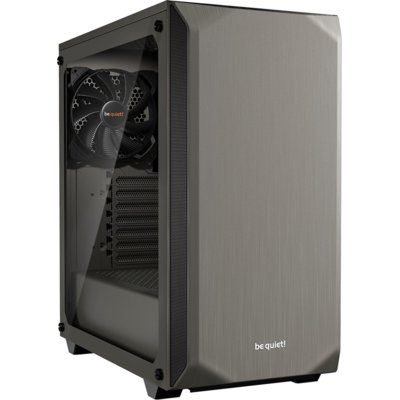 BE QUIET Pure Base 500 Window Gray MidiTower Not included ATX MicroATX MiniITX Colour Grey BGW36