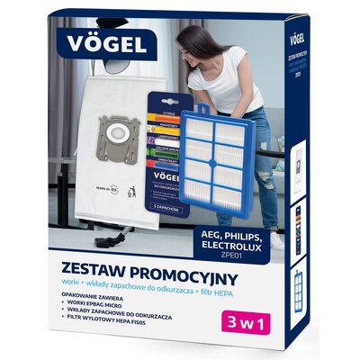 VOGEL Zestaw do odkurzacza VÖGEL ZPE01