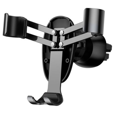 Baseus Mini uchwyt grawitacyjny samochodowy do kratki black SUYL-G01