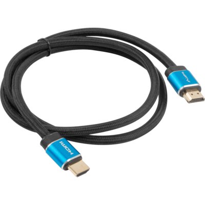 Lanberg LANBERG Kabel HDMI M/M V2.0 1M PEŁNA MIEDŹ CZARNY BOX PREMIUM CERTYFIKAT