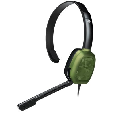 PDP Headset LvL.1 czarno-zielone (CAMO 051-031-EU-NCAM)
