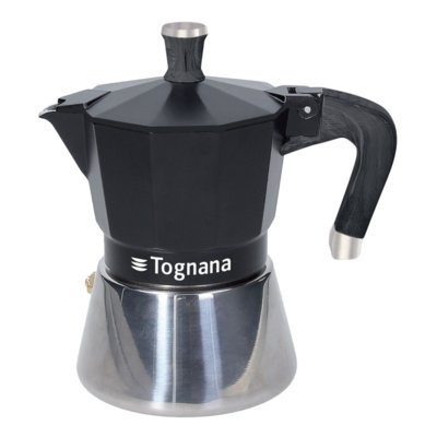 TOGNANA Kawiarka TOGNANA SPHERA 6 TZ Srebrno-czarny 8056444129076