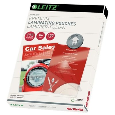 Leitz Folia do laminowania UDT A4 175mic 100szt. 74830000