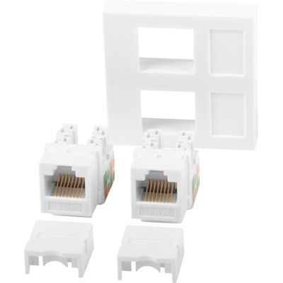 LEDart LANBERG LANBERG LANBERG WS-4545-2XRJ45K-W