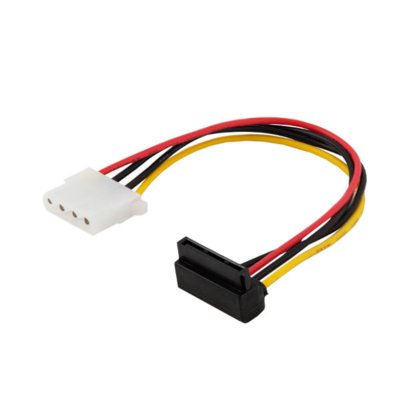 Savio Kabel Molex 4 PIN SATA 15 PIN 0.18 m