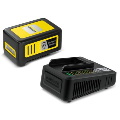 Karcher Zestaw szybka ładowarka + bateria 18 V 5.0 Ah