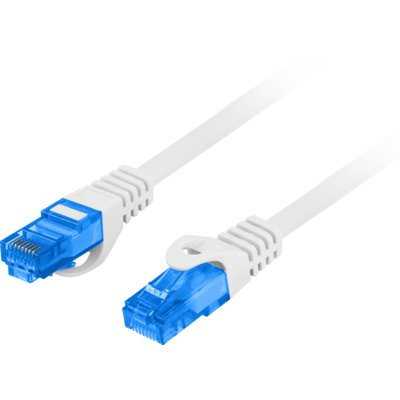 Lanberg Patchcord UTP kat.5e 0,5m szary płaski PCUF5-10CC-0050-S