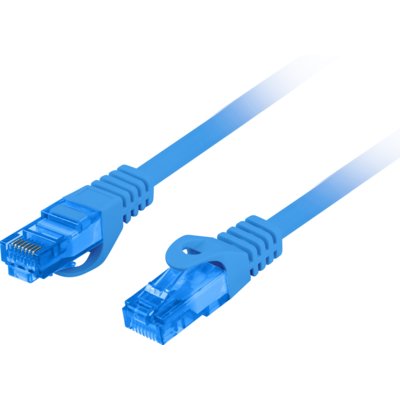 Lanberg Patchcord KAT.6A S/FTP LSZH CCA 20M niebieski fluke passed PCF6A-10CC-2000-B