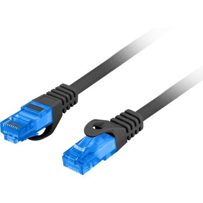 LANBERG Kabel sieciowy LAN RJ45 RJ45 5 m Czarny
