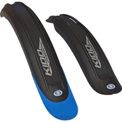 SIMPLA Błotniki rowerowe Kido 20 Short Czarno-żółty KIDO 20 SHORT CZARNY