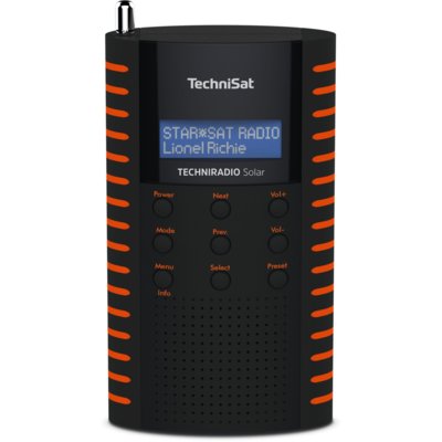 TechniSat 0001/3931 Czarno-Pomarańczowe