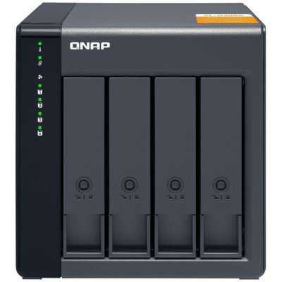 QNAP 4-bay desktop SATA JBOD expansion unit with a QXP-400eS-A1164 PCIe TL-D400S