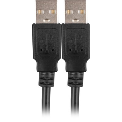 LANBERG Kabel USB USB 1 m Czarny