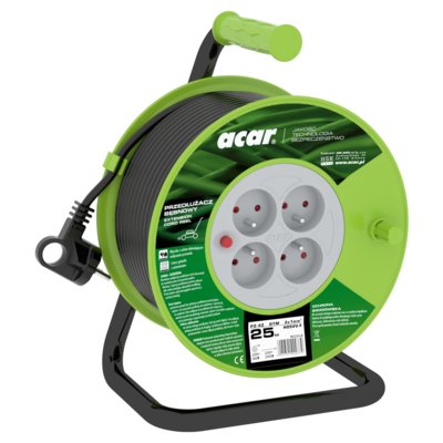 Acar Przedł.ZWIJANY PZ-4Z/OTM H05VV-F 3G1.0 25M Z