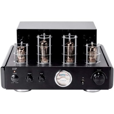 Monoprice Stereo Hybrid Tube Amplifier with Bluetooth & Line Output