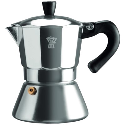 Pezzetti pezzetti Bell Express kawiarka wykonana z aluminium, na 6 filiżanek, szary 1357