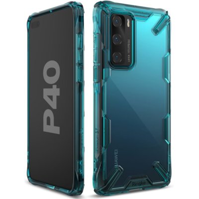 Rearth Etui Ringke Fusion X Huawei P40, turkusowe 8809716071210