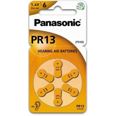 Panasonic Bateria słuchowa PR13/6szt