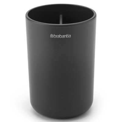 Brabantia Nowości Kubek na szczoteczkę do zębów ReNew ciemnoszary 280283 280283
