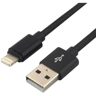 everActive Kabel USB - Lightning EVERACTIVE 1,2m 2,4A czarny (CBB-1.2IB)
