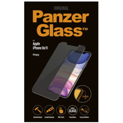 PanzerGlass Szkło ochronne Standard Privacy dla Apple iPhone Xr/11 jasne P2662