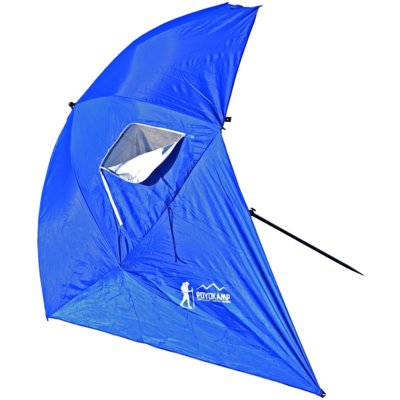 ROYOKAMP Parasol plażowy ROYOKAMP XXL 240 cm Niebieski