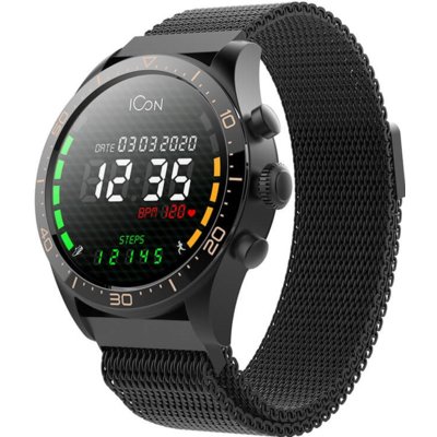 Forever TF1 Amoled Icon AW-100 Czarny