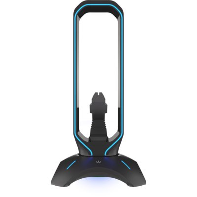 Natec Uchwyt na słuchawki + Mouse Bungee + Hub USB 2.0 Genesis Vanad 500 Podświetlenie NBU-1602