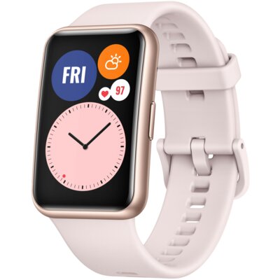 Huawei, Smartwatch, Watch Fit, różowy
