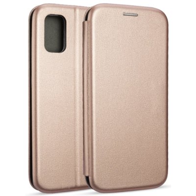Beline Etui Book Magnetic Samsung A41 A4 różowo-złoty/rose gold