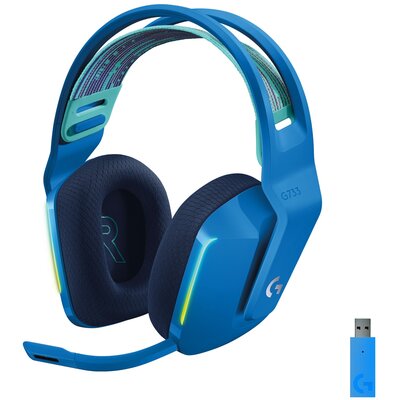 Logitech G733 LIGHTSPEED Niebieski (981-000943)