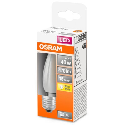 Osram żarówka świeca LED E27 4W Classic B 2 700 K